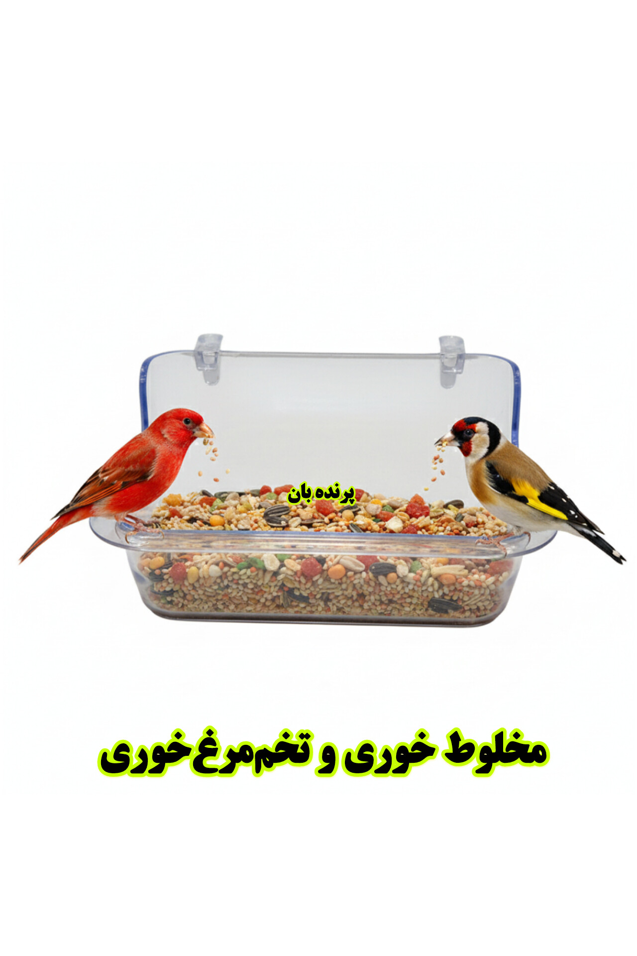 مخلوط خوری یا تخم مرغ خوری کریستال  پرنده بان