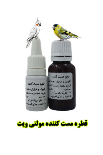 قطره مستی و تقویتی مولتی ویت| افزایش تخمگذاری ماده و تقویت نطفه نر